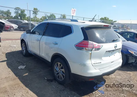 2014 Nissan Rogue Sl из США, поврежденный, VIN 5N1AT2MV0EC767832